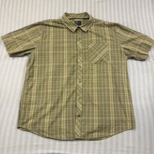 Magpul‎ Industries Tactical Short Sleeve Shirt Mens Size 3XL Snap Down Plaid